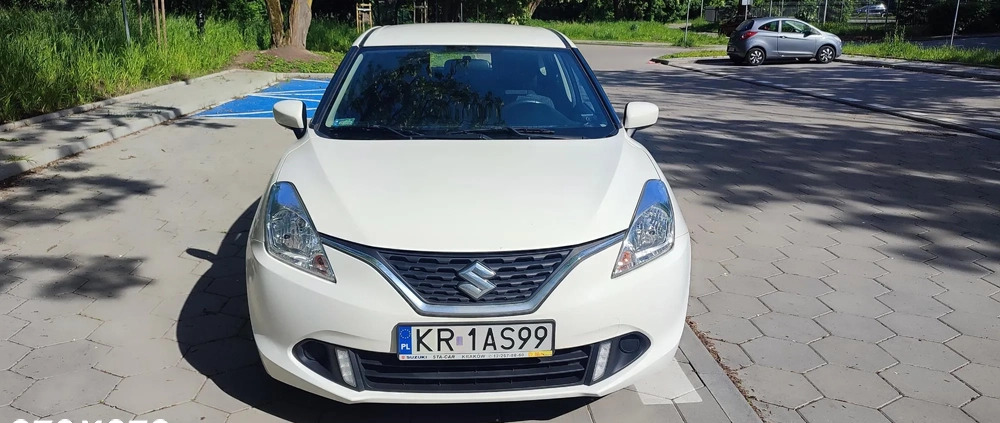 Suzuki Baleno cena 32500 przebieg: 62650, rok produkcji 2017 z Kraków małe 137